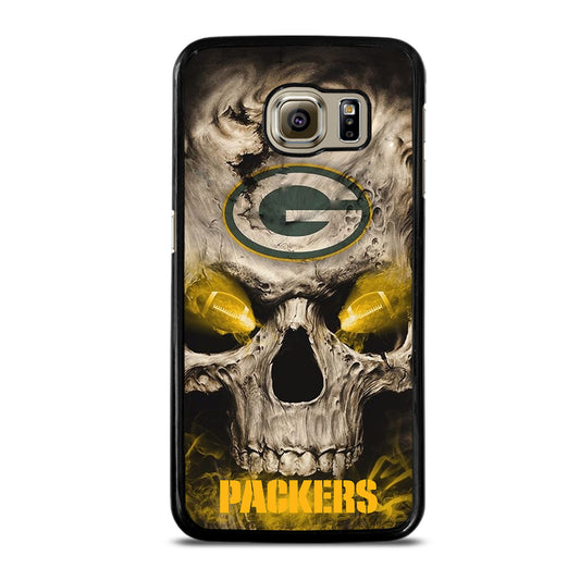 Green Bay Packers Skull Samsung Galaxy S6 Case