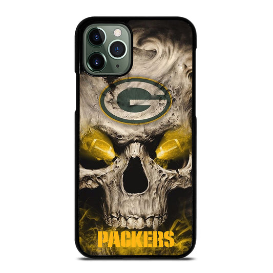 Green Bay Packers Skull iPhone 11 Pro Max Case