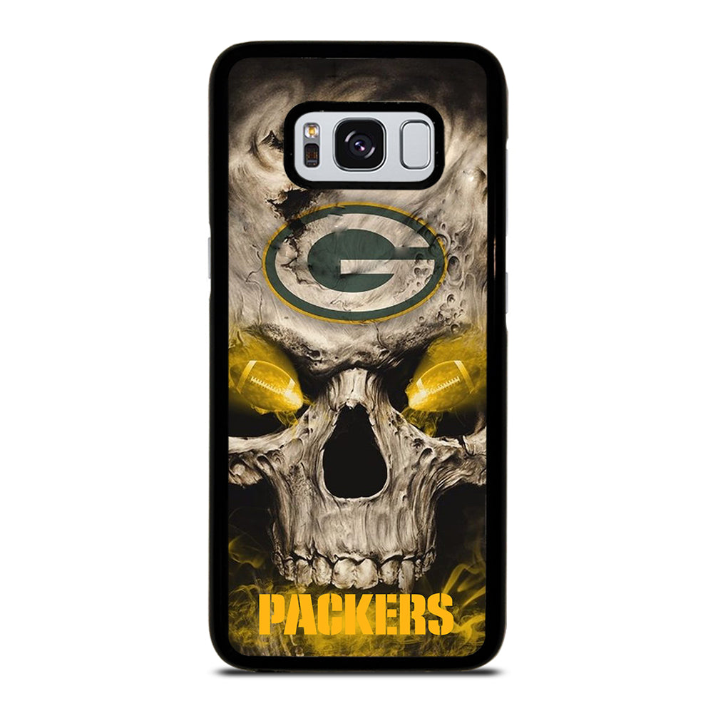 Green Bay Packers Skull Samsung Galaxy S8 Case