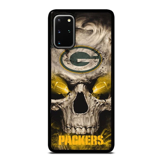 Green Bay Packers Skull Samsung Galaxy S20 Plus / S20 Plus 5G Case