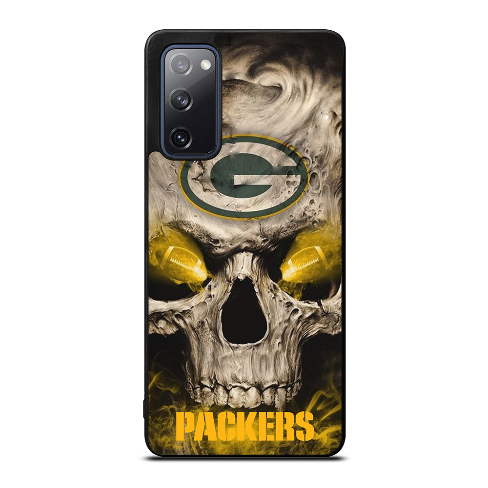Green Bay Packers Skull Samsung Galaxy S20 FE 5G Case
