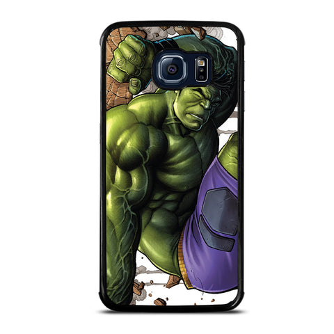 Green Hulk Comic Samsung Galaxy S6 Edge Case