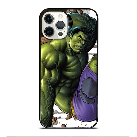 Green Hulk Comic iPhone 12 Pro Case
