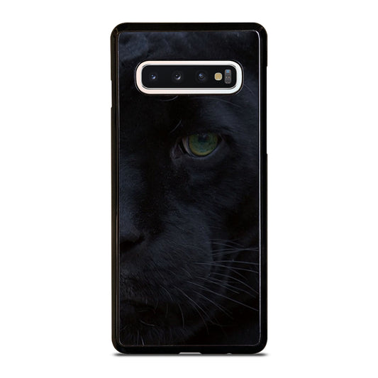 HALF FACE BLACK PANTHER Samsung Galaxy S10 Case