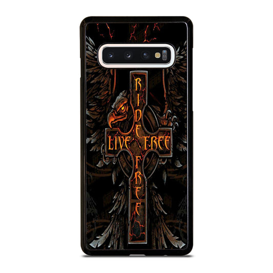 HARLEY RIDE LIVE FREE Samsung Galaxy S10 Case