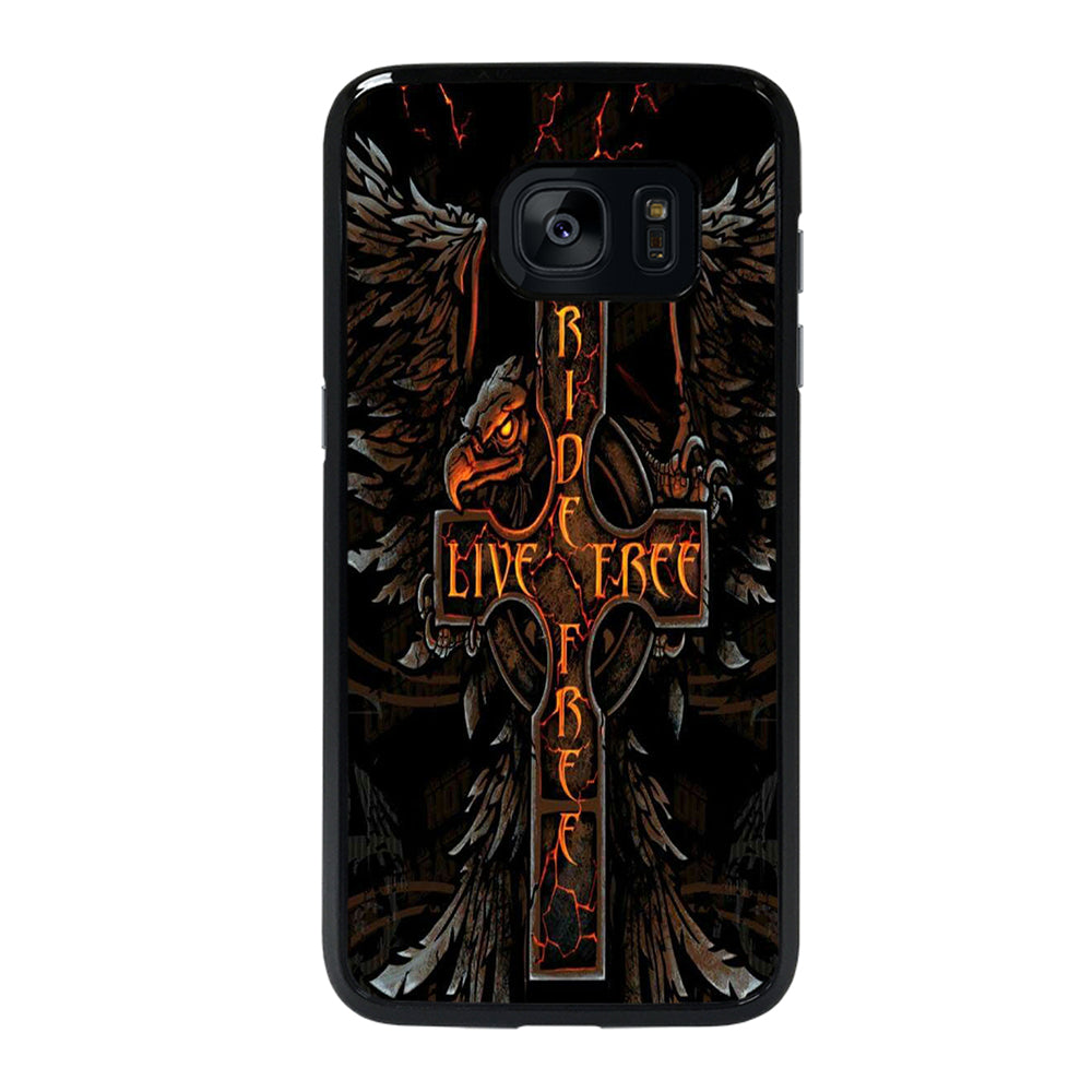 HARLEY RIDE LIVE FREE Samsung Galaxy S7 Edge Case