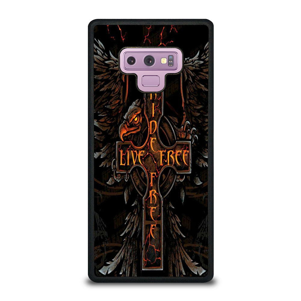 HARLEY RIDE LIVE FREE Samsung Galaxy Note 9 Case