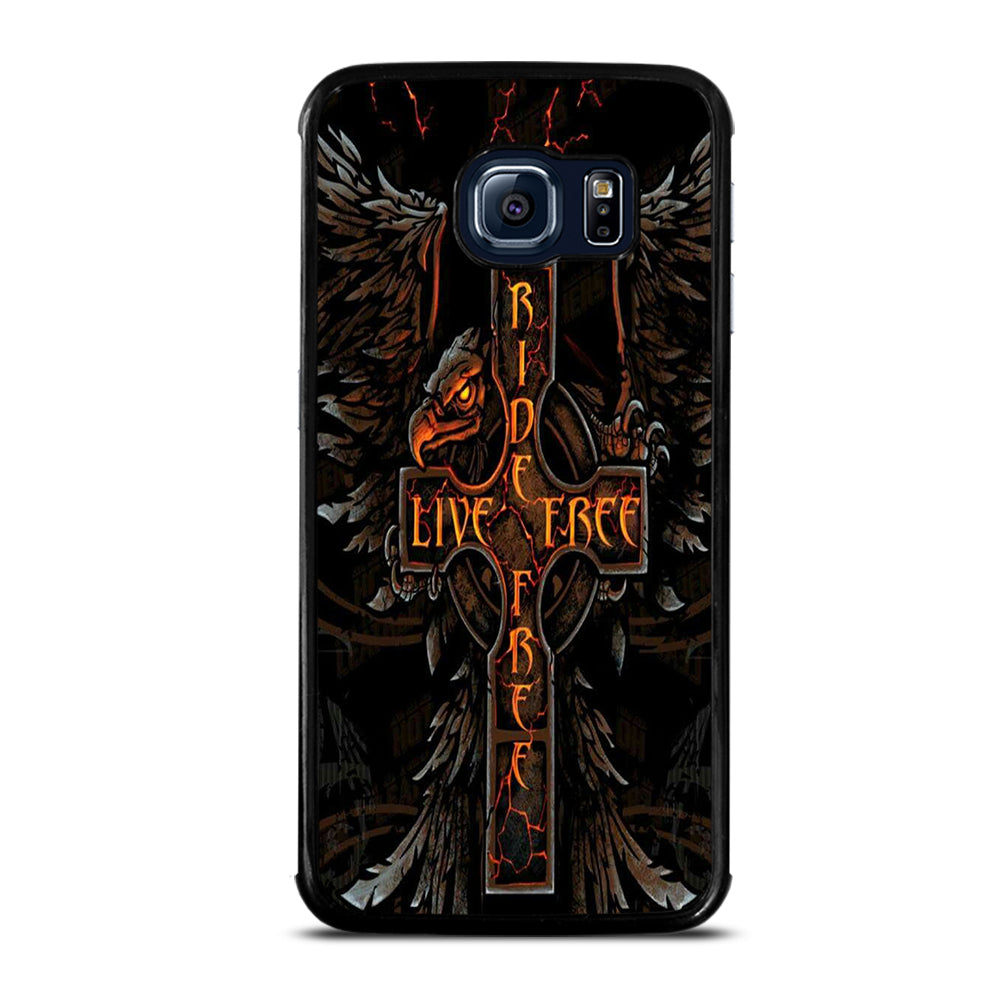 HARLEY RIDE LIVE FREE Samsung Galaxy S6 Edge Case