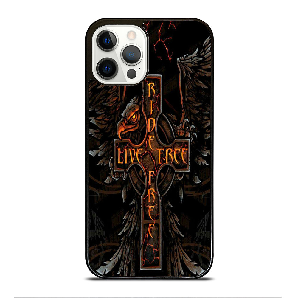 HARLEY RIDE LIVE FREE iPhone 12 Pro Case