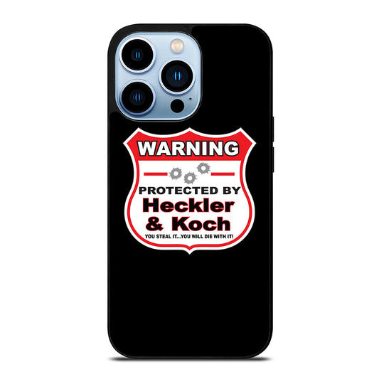 HECKLER & KOCH WARNING iPhone 13 Pro Max Case