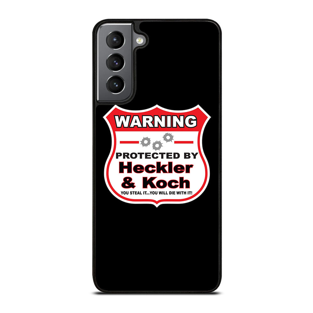 HECKLER & KOCH WARNING Samsung Galaxy S21 Plus 5G Case