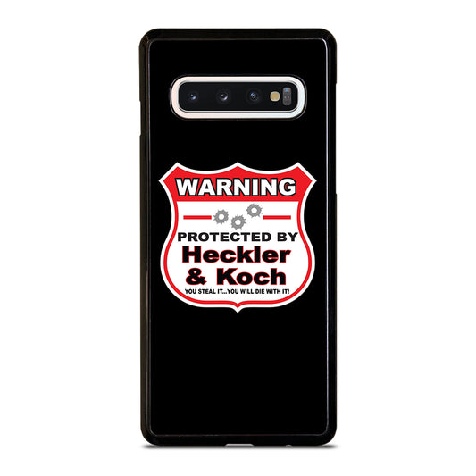 HECKLER & KOCH WARNING Samsung Galaxy S10 Case