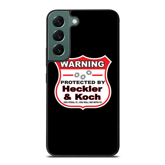 HECKLER & KOCH WARNING Samsung Galaxy S22 5G Case