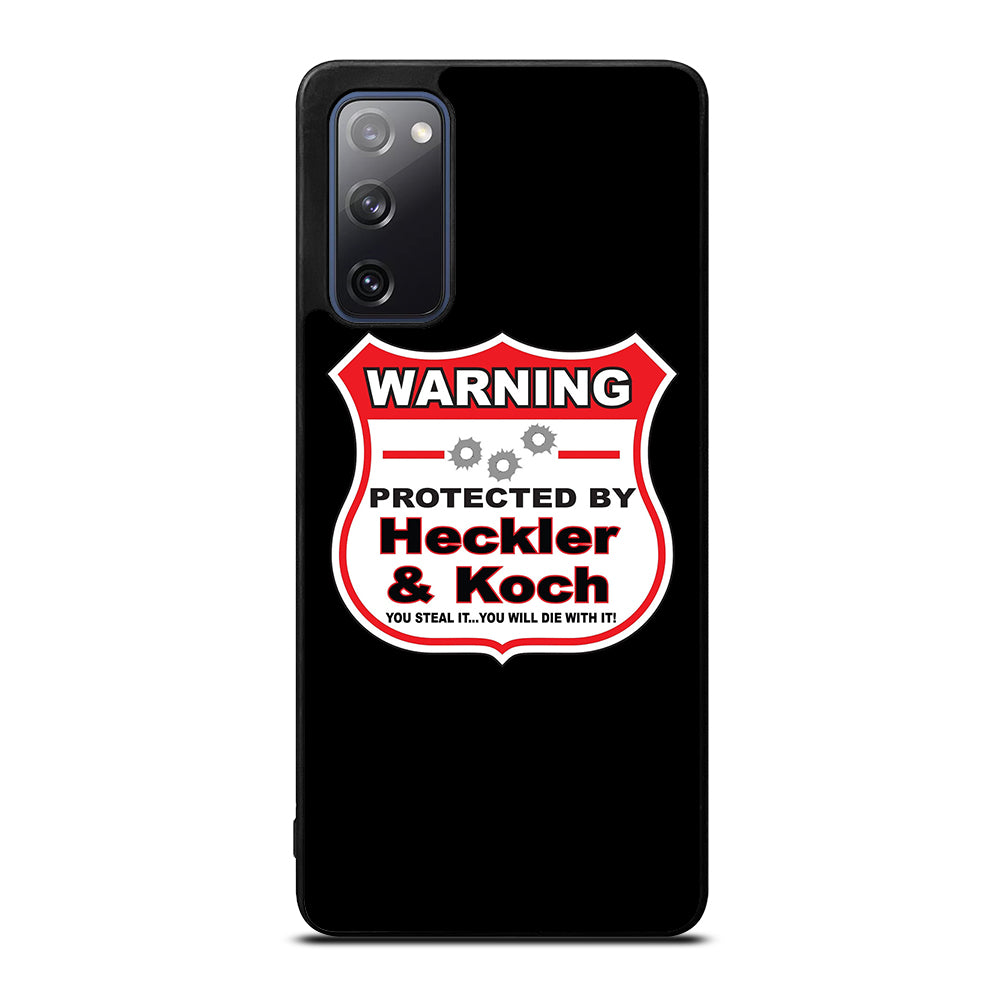 HECKLER & KOCH WARNING Samsung Galaxy S20 FE 5G Case