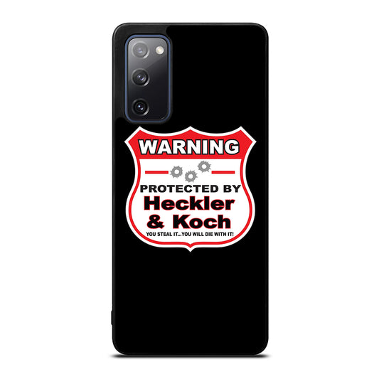 HECKLER & KOCH WARNING Samsung Galaxy S20 FE 5G Case