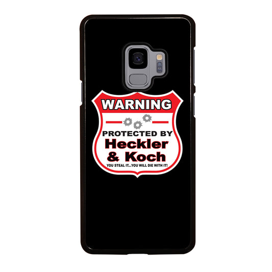 HECKLER & KOCH WARNING Samsung Galaxy S9 Case