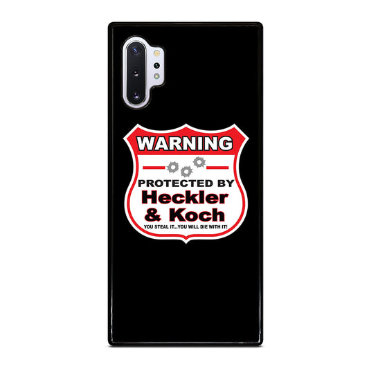 HECKLER & KOCH WARNING Samsung Galaxy Note 10 Plus Case