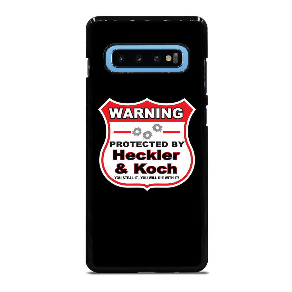 HECKLER & KOCH WARNING Samsung Galaxy S10 Plus Case