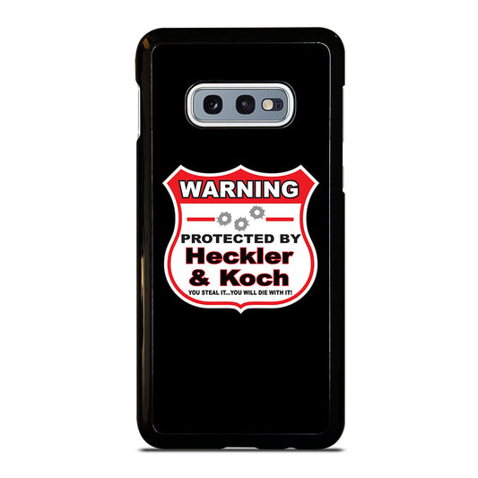 HECKLER & KOCH WARNING Samsung Galaxy S10e Case