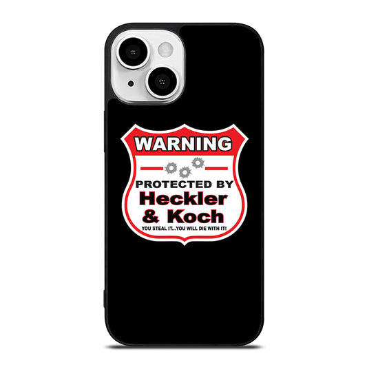 HECKLER & KOCH WARNING iPhone 13 Mini Case