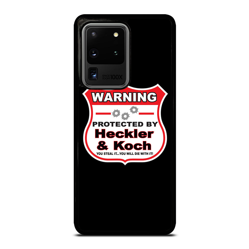 HECKLER & KOCH WARNING Samsung Galaxy S20 Ultra / S20 Ultra 5G Case