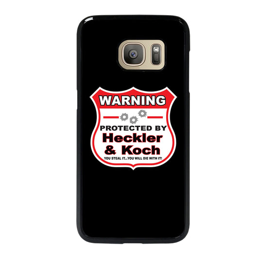 HECKLER & KOCH WARNING Samsung Galaxy S7 Case