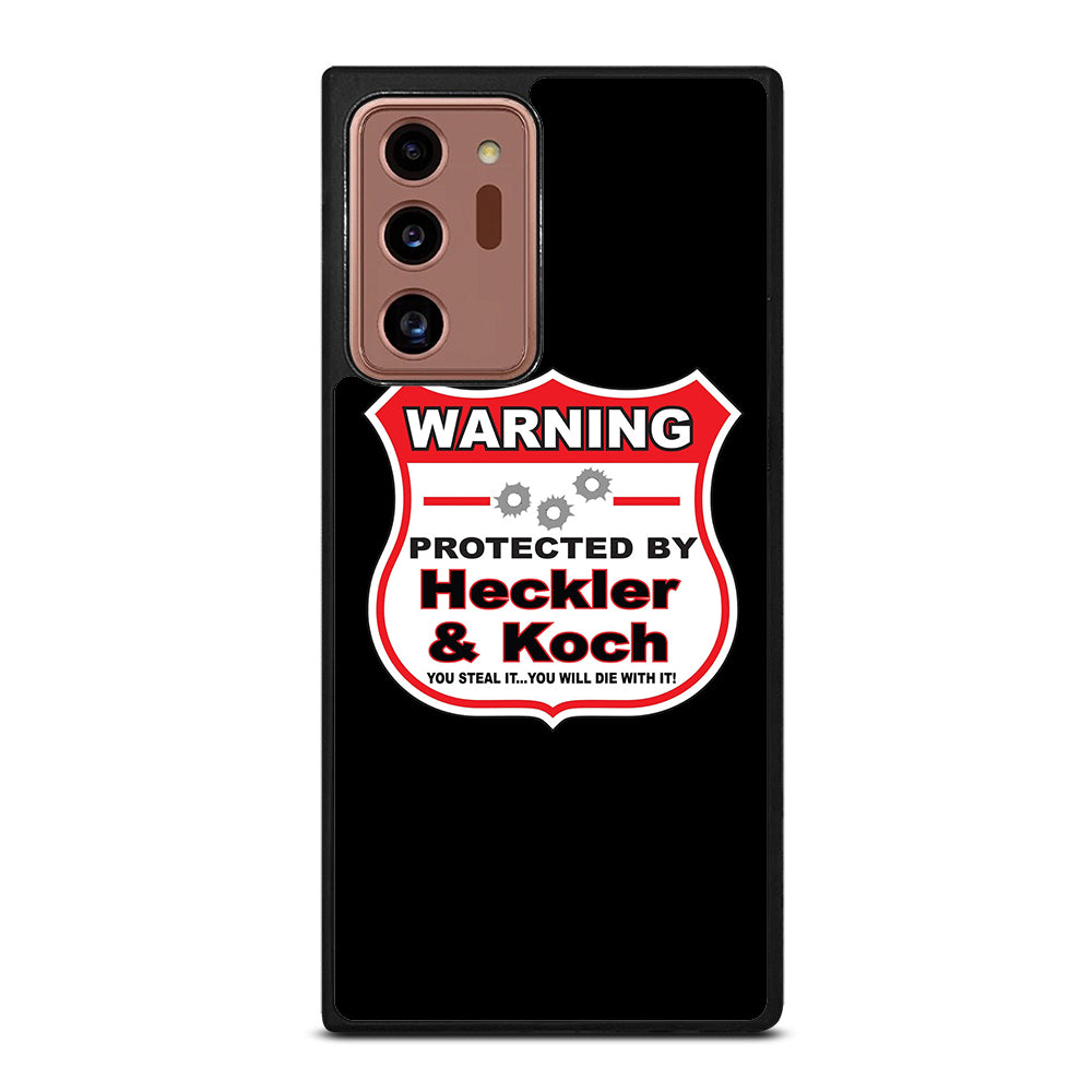 HECKLER & KOCH WARNING Samsung Galaxy Note 20 Ultra Case