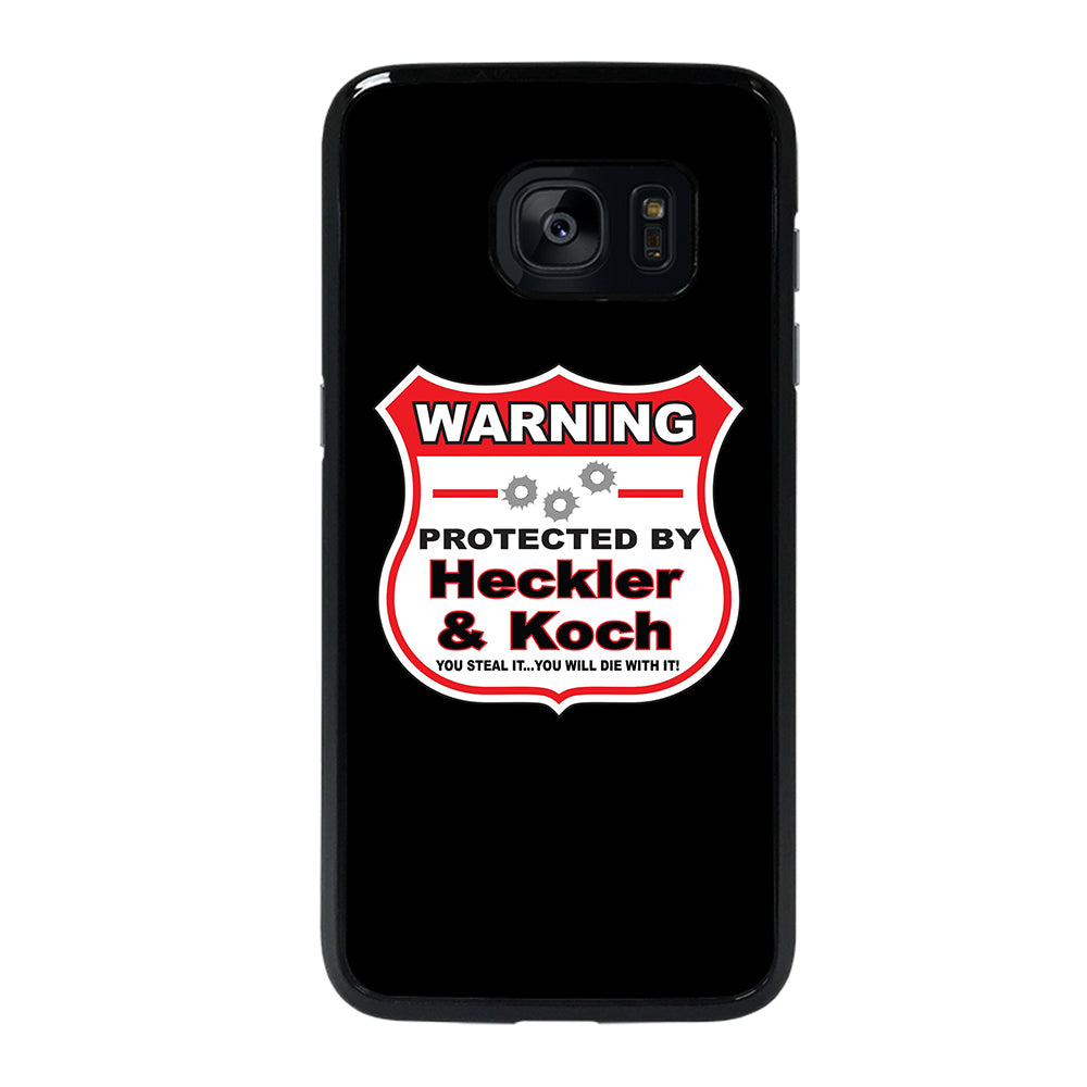 HECKLER & KOCH WARNING Samsung Galaxy S7 Edge Case