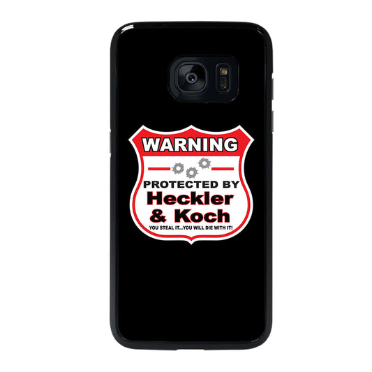 HECKLER & KOCH WARNING Samsung Galaxy S7 Edge Case