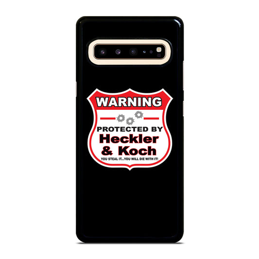 HECKLER & KOCH WARNING Samsung Galaxy S10 5G Case
