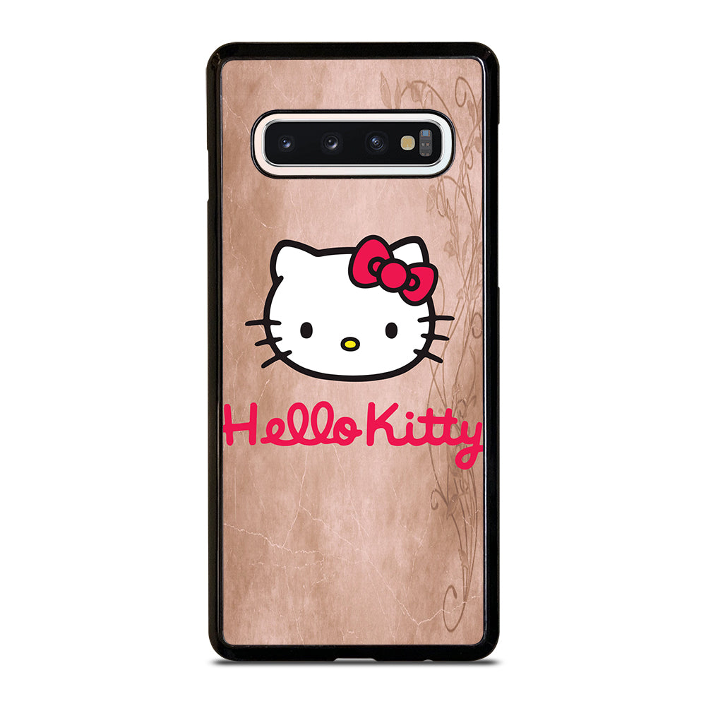 HELLO KITTY FACE Samsung Galaxy S10 Case