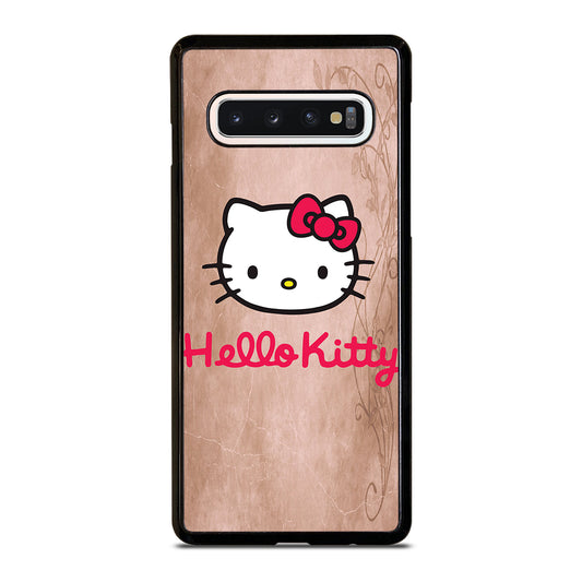 HELLO KITTY FACE Samsung Galaxy S10 Case