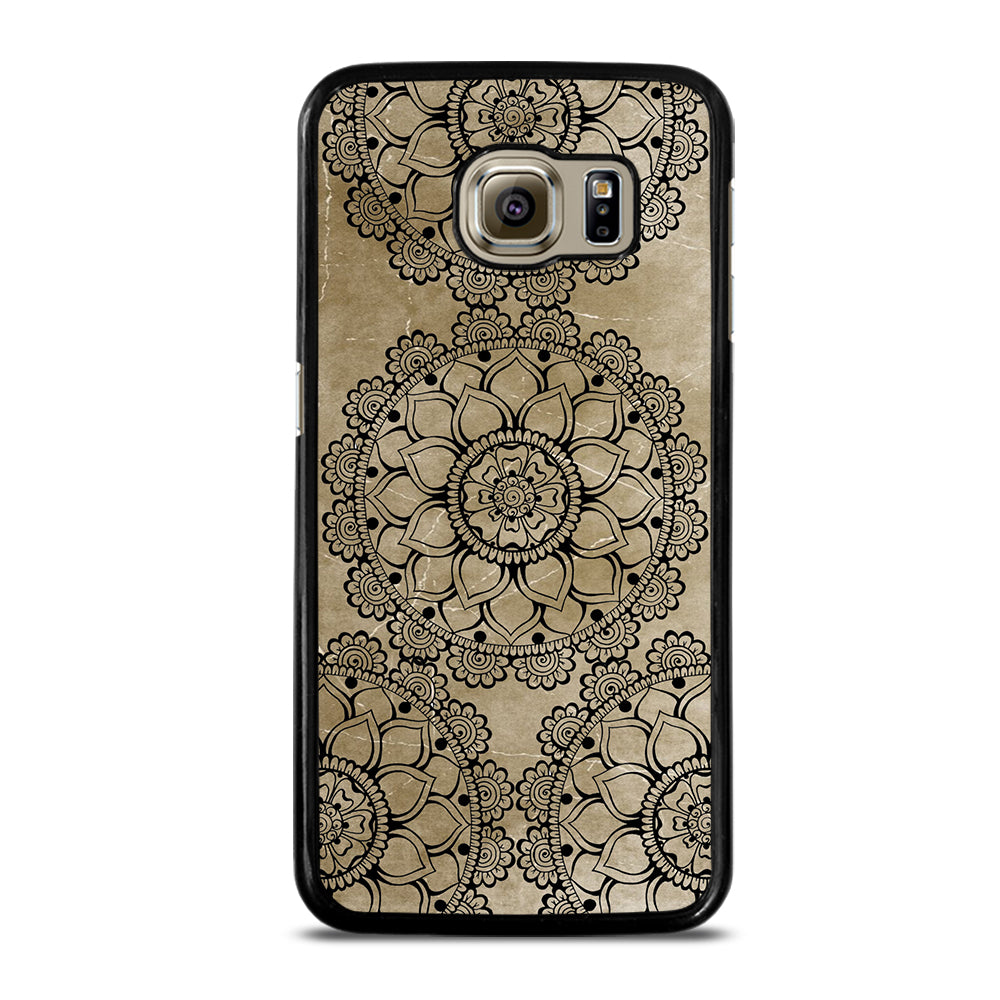 HENNA MANDALA DESIGN Samsung Galaxy S6 Case