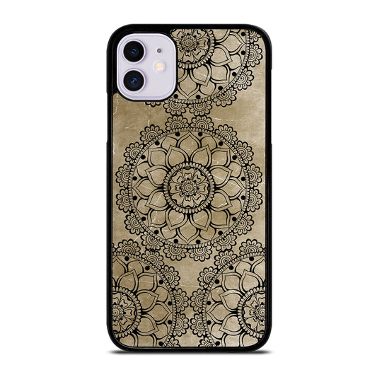 HENNA MANDALA DESIGN iPhone 11 Case