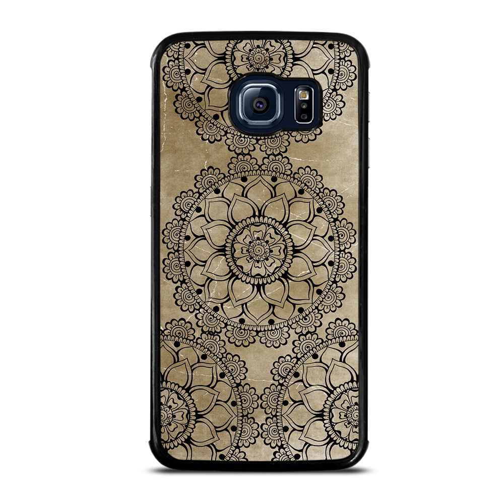 HENNA MANDALA DESIGN Samsung Galaxy S6 Edge Case