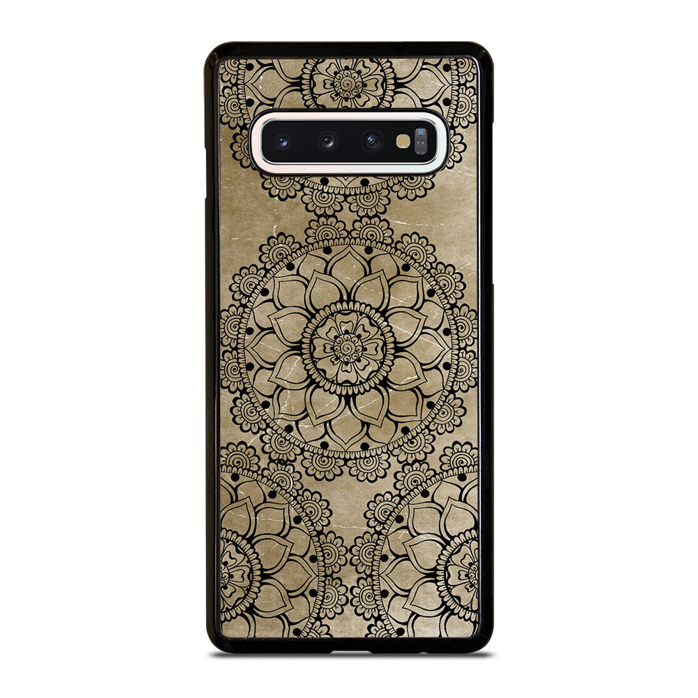 HENNA MANDALA DESIGN Samsung Galaxy S10 Case