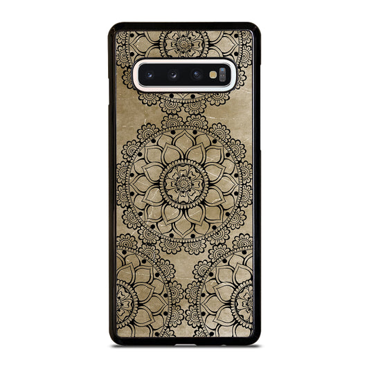 HENNA MANDALA DESIGN Samsung Galaxy S10 Case