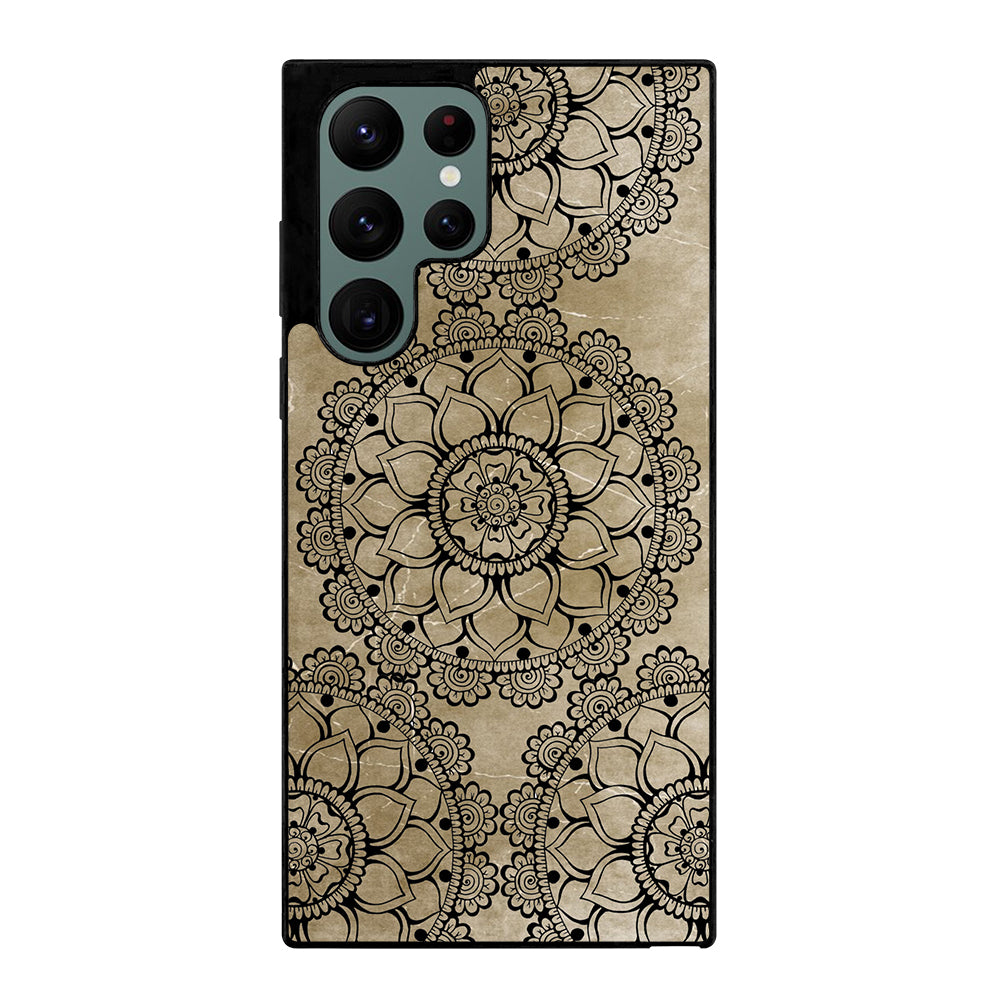 HENNA MANDALA DESIGN Samsung Galaxy S22 Ultra 5G Case