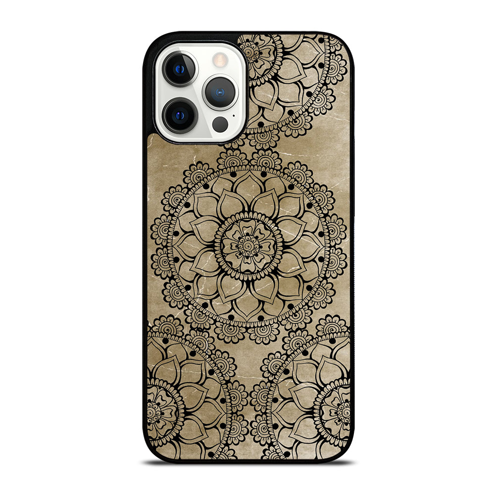 HENNA MANDALA DESIGN iPhone 12 Pro Max Case