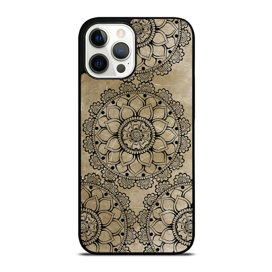 HENNA MANDALA DESIGN iPhone 12 Pro Max Case