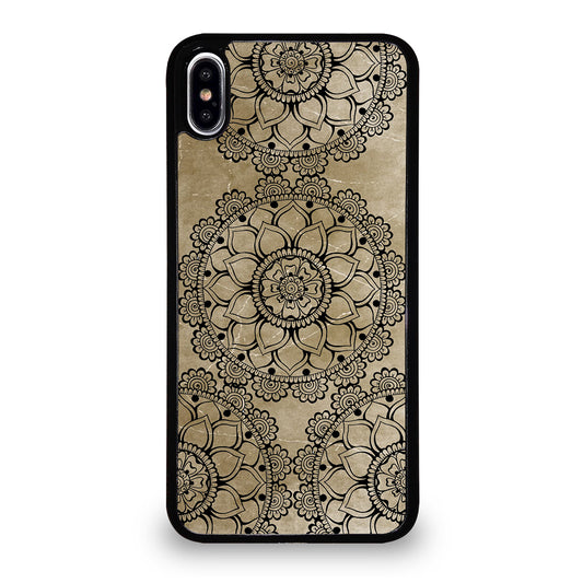 HENNA MANDALA DESIGN iPhone XS Max Case
