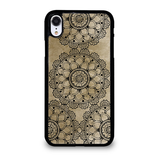 HENNA MANDALA DESIGN iPhone XR Case