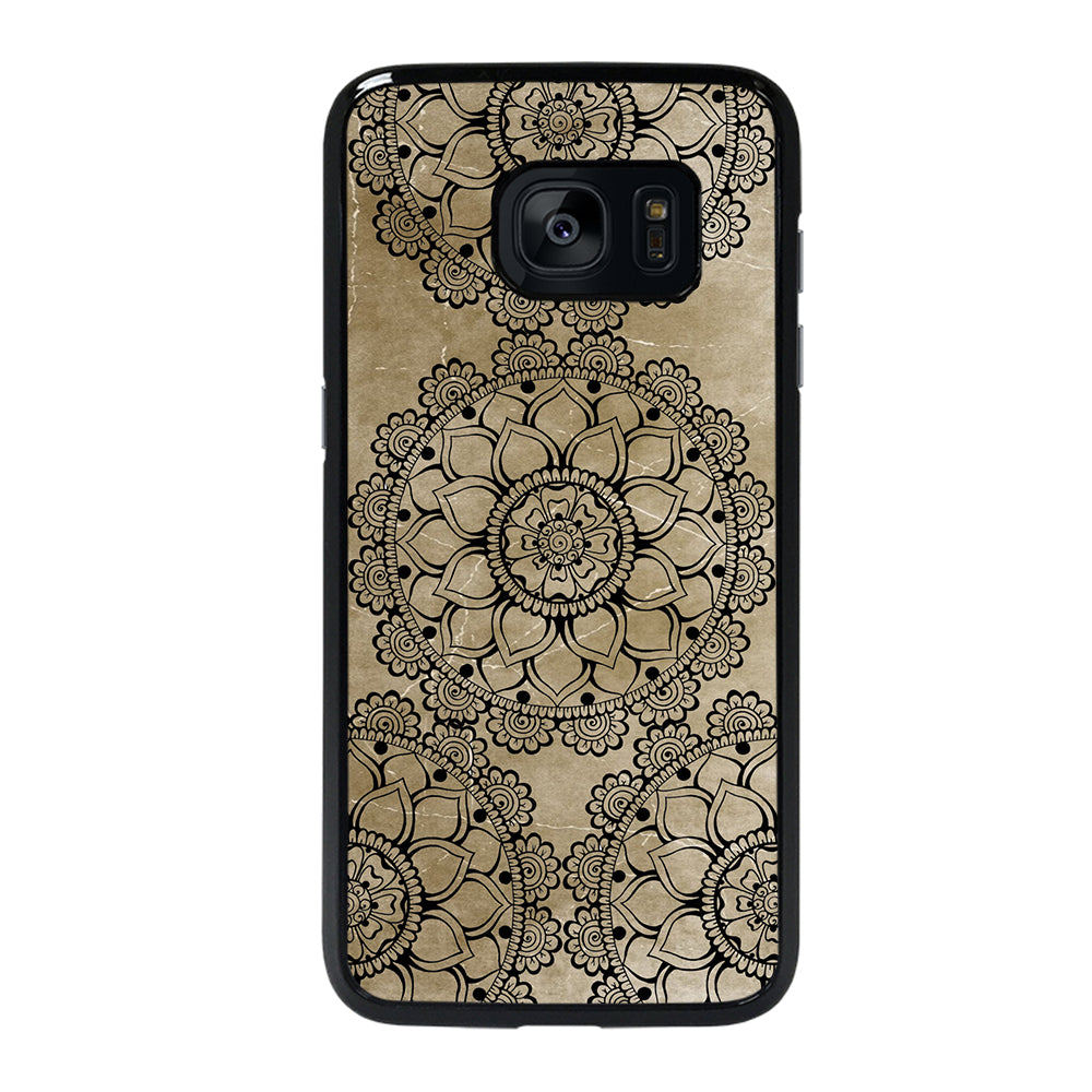 HENNA MANDALA DESIGN Samsung Galaxy S7 Edge Case
