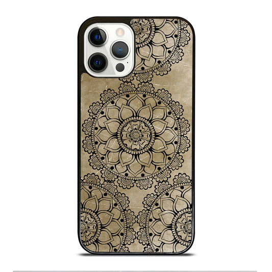 HENNA MANDALA DESIGN iPhone 12 Pro Case
