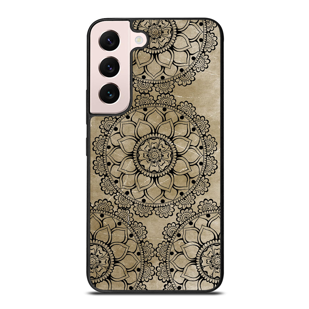 HENNA MANDALA DESIGN Samsung Galaxy S22 Plus 5G Case