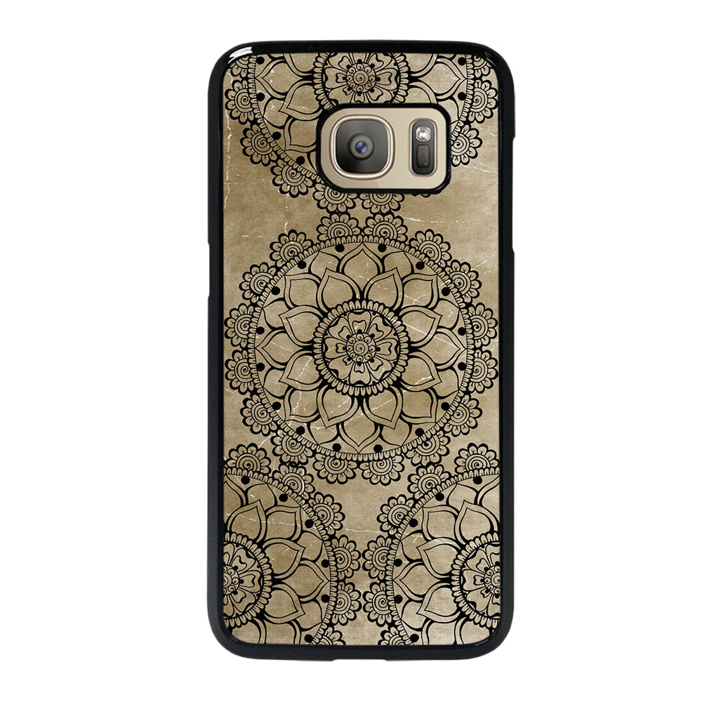 HENNA MANDALA DESIGN Samsung Galaxy S7 Case
