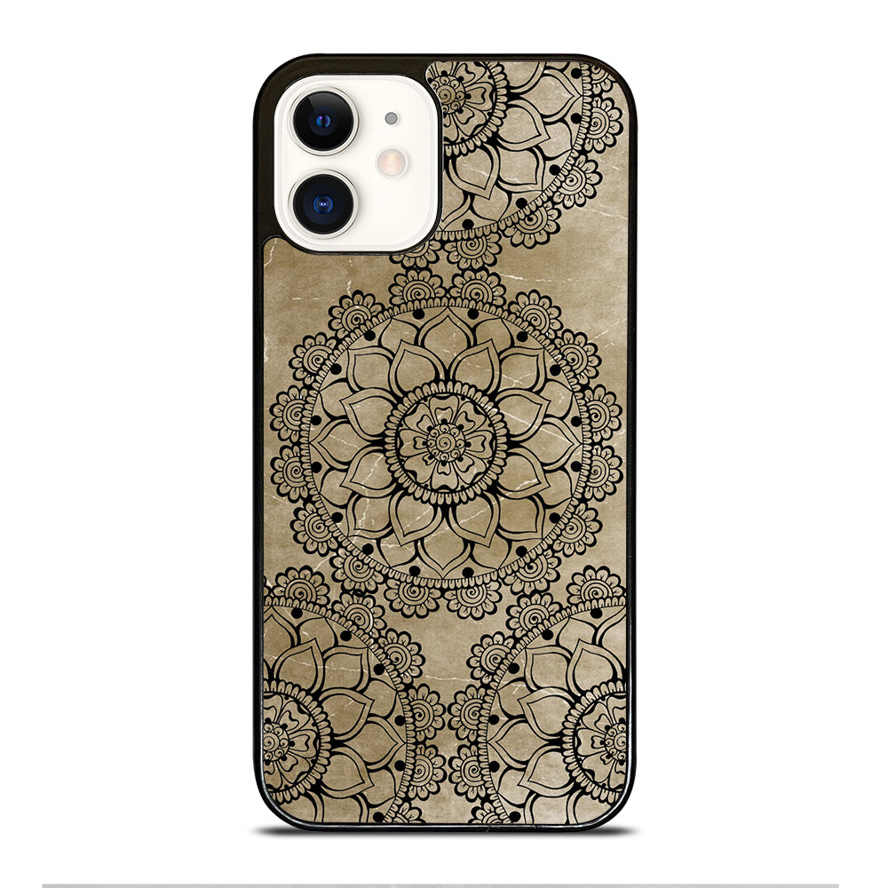 HENNA MANDALA DESIGN iPhone 12 Case