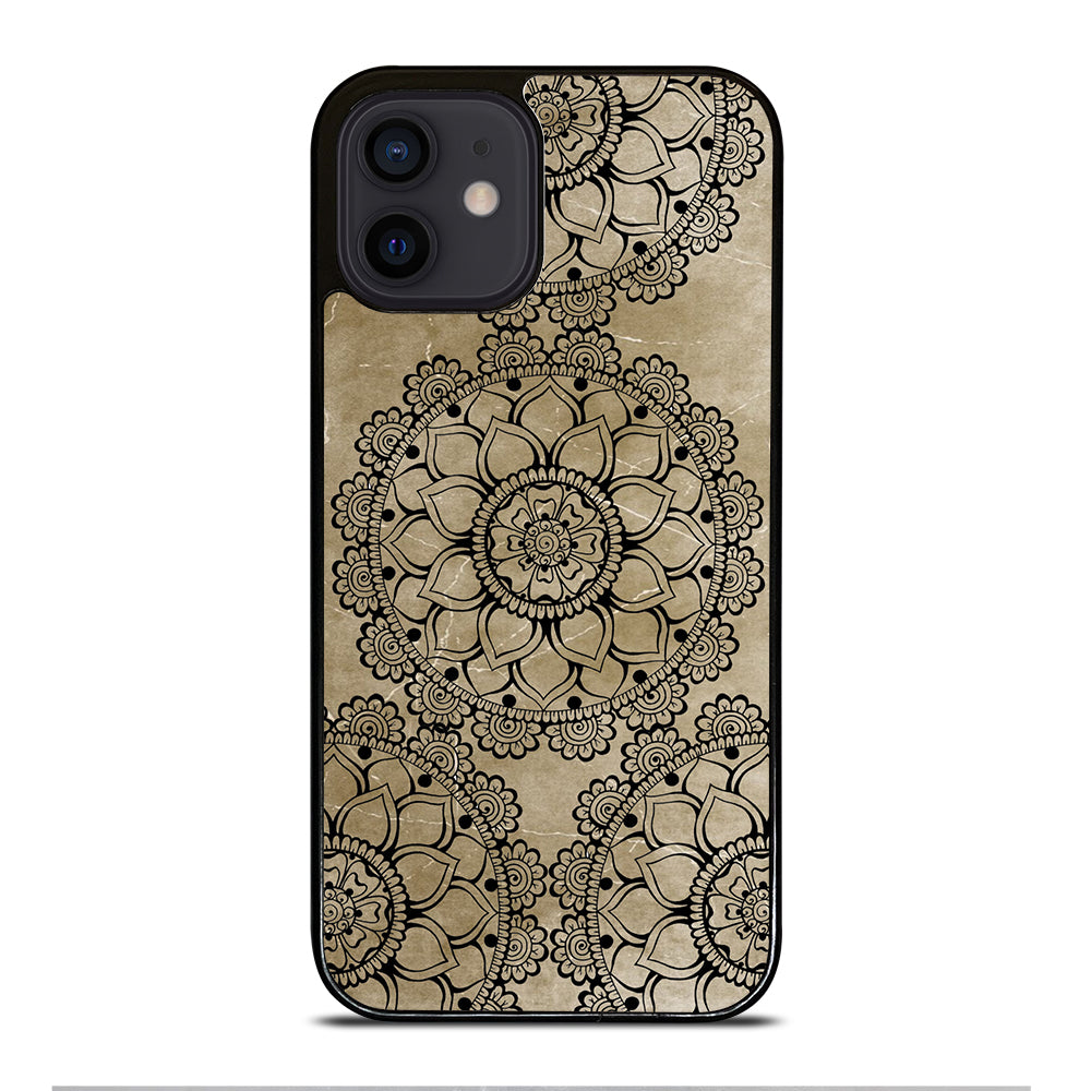 HENNA MANDALA DESIGN iPhone 12 Mini Case