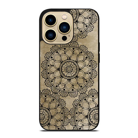 HENNA MANDALA DESIGN iPhone 14 Pro Max Case
