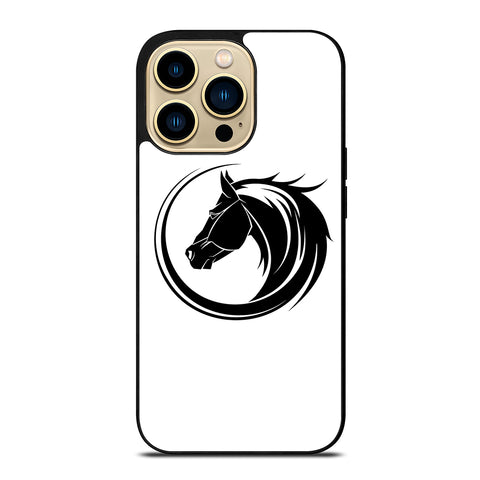HORSE HEAD TRIBAL iPhone 14 Pro Max Case